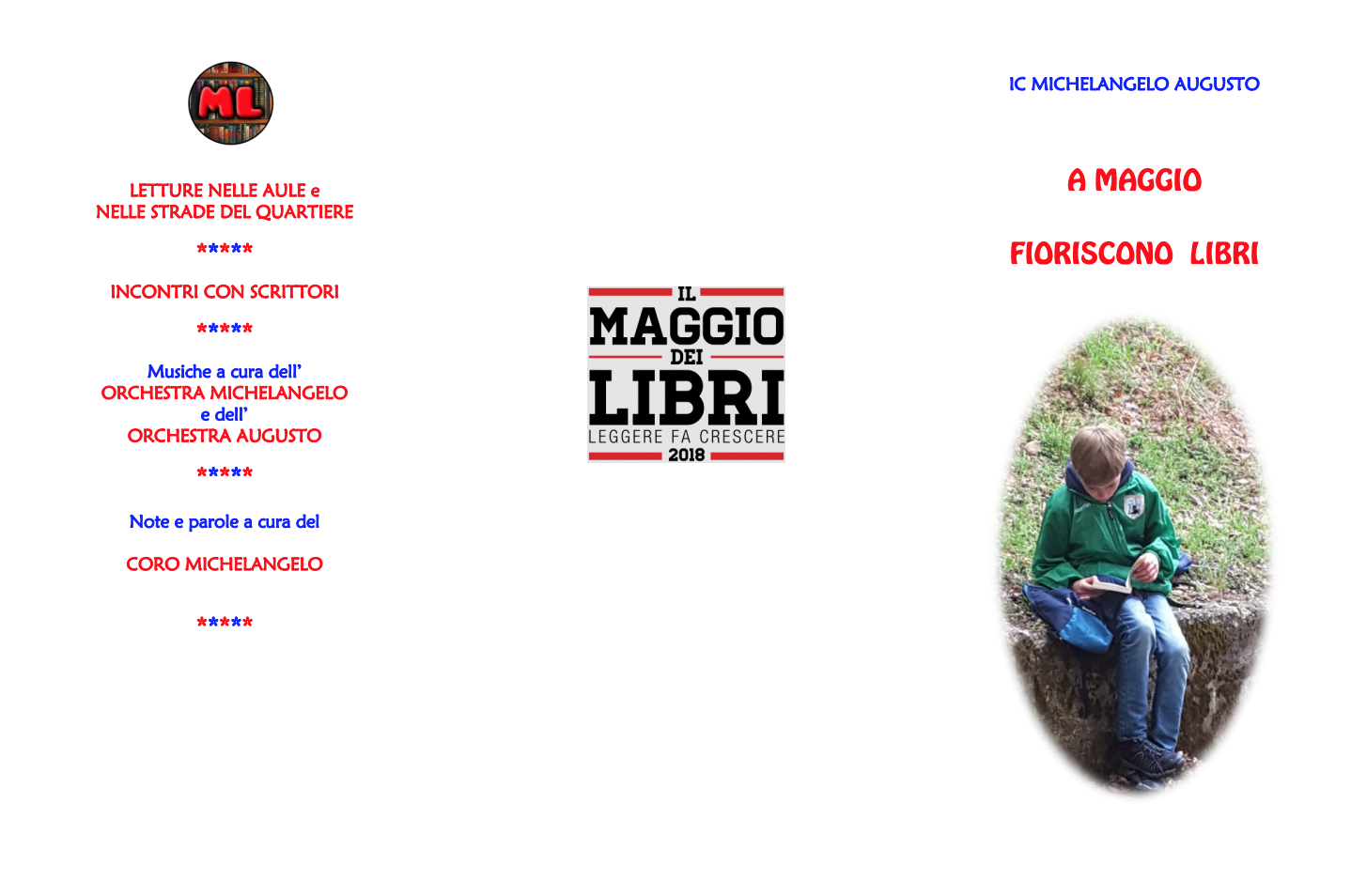 A maggio fioriscono libri